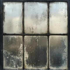 Poster - Old window panes