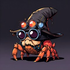 Sticker - Crab Wizard