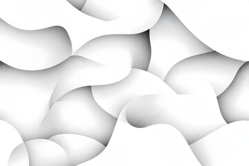 Wall Mural - elegant monochrome abstract with intricate geometric shapes