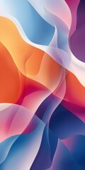 Poster - Abstract Colorful Shapes Design With Gradient