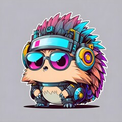 Poster - Techy Hedgehog