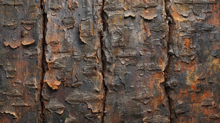 Sticker - Close Up of Tree Bark