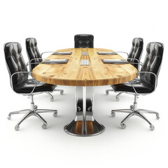 Canvas Print - Boardroom Isolated