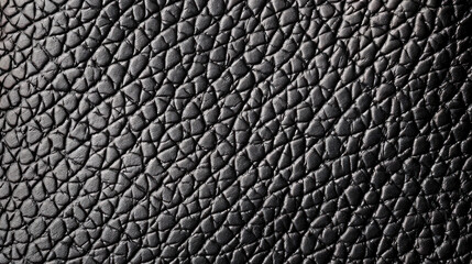 Wall Mural - black leather texture