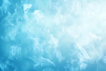 Wall Mural - soft blue ice background for refreshing designs