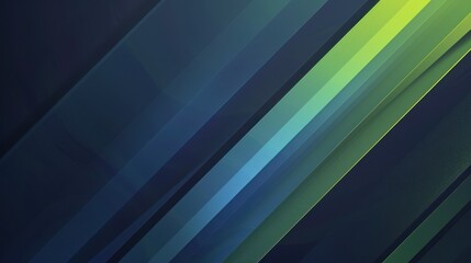 Wall Mural - Abstract Green and Blue Diagonal Lines Background