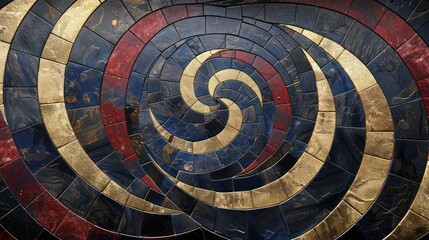 Wall Mural - Abstract Stone Mosaic