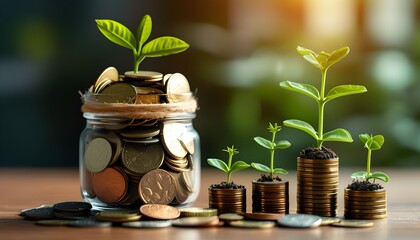 Nurturing savings and investments for financial growth, future prosperity, and retirement through careful budgeting and planning