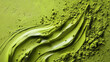 © Imane - vibrant green powder texture on smooth surface for creative projects