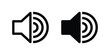 © Alponso - Vector Speaker Icon Set. Volume Icon Set