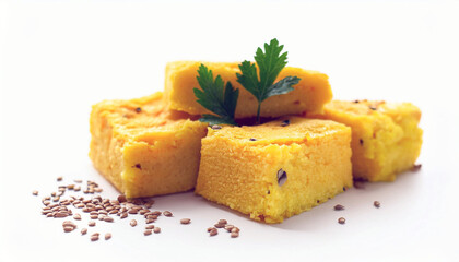 Dhokla, Indian Savory Snack, Close Up