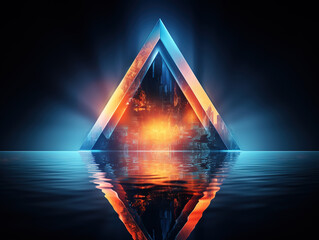 Wall Mural - retro futurism background.
