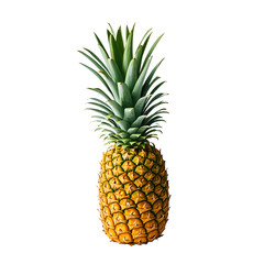 Sticker - pineapple isolated 