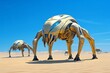 © Thanyarat - Desert fantasy science fiction showcases otherworldly creatures that have adapted to desert life