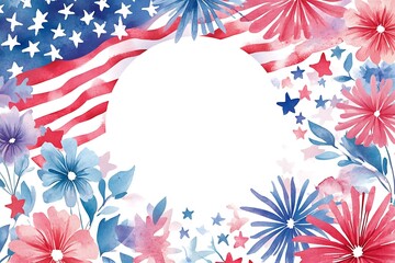 USA independence day background