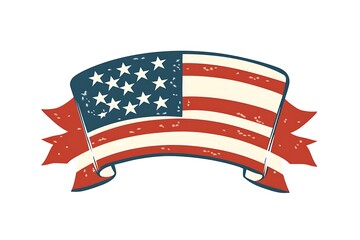 Wall Mural - American background for Independence Day