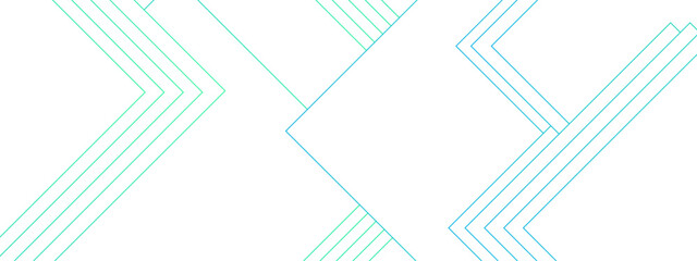 Poster - Abstract blue and white blueprint background and technology bright lines. Technology concept geometric line vector white light background. Decorative web layout or poster and banner. 