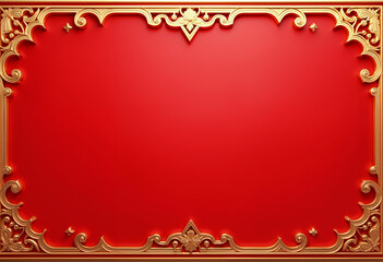 red frame with hearts