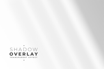 Wall Mural - vector with shadow overlays on transparent background