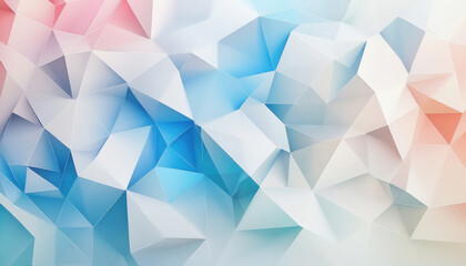 Wall Mural - abstract background forming geometric shapes with pastel colors