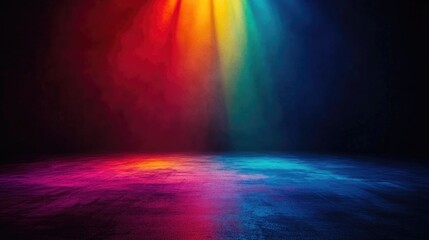 Canvas Print - Rainbow Light Room