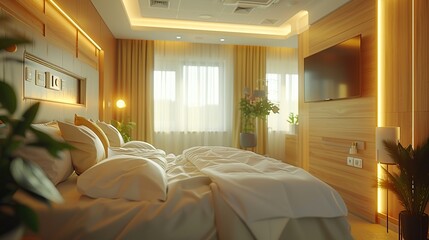 Wall Mural - Modern Bedroom Interior Design