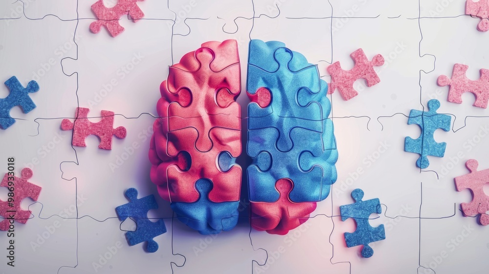 Brain left and right hemispheres connectivity. Human cognition ...