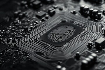 Computer Motherboard Fingerprint