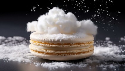 Wall Mural - Vanilla Cloud Macaron