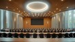 © visoot - Big auditorium like boardroom for 30 people.
