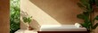 © Viktor - A bed in a room with a plant next to it on the wall ..Or:..Bed in room, plant by wall side (15