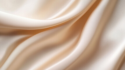 Luxurious silky fabric draping elegantly, showcasing a soft and smooth texture that enhances any design or decor.