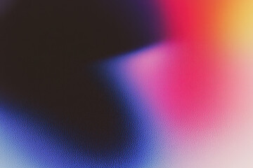 Wall Mural - grainy background. a vibrant abstract gradient featuring shades of red, blue, and purple, perfect fo