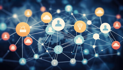 social network concept