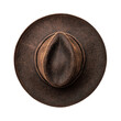 © Nana Blank - Pilgrim Hat top view isolate on transparent background