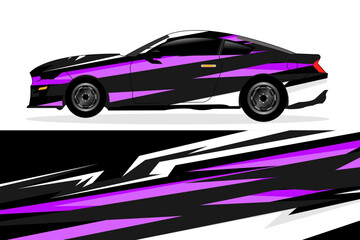 abstract vector car graphic background