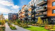 © orendesain99 - Modern Apartment Building with Green Landscaping