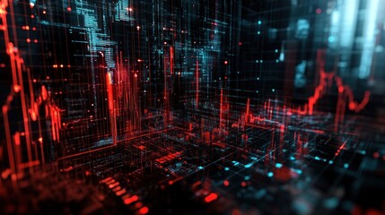 Abstract Digital Network