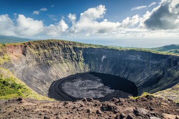 Wall Mural - The crater of the Volcano Cerro Negro at Leon, Nicaragua, ai