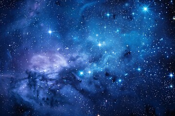 Wall Mural - Milky way and stars in the night sky