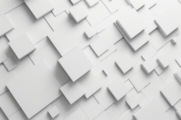 white squares on white background -