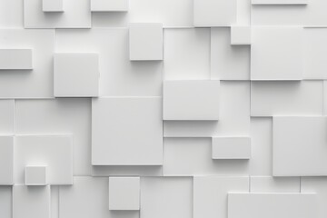 white squares on white background -