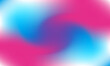 © aike - Pink blue white gradient blurred with grainy noise texture vector illustration background.