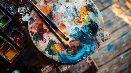 Wall Mural - engaging in hobbies and creative activities can nurture mental wellness and provide a sense of fulfi