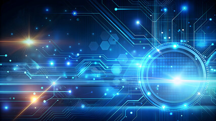 Abstract technology background with digital elements, technology, abstract, background, futuristic, digital, internet