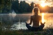 © DigitalMagicVisions - Finding Serenity: Woman Embracing Nature for Burnout Recovery