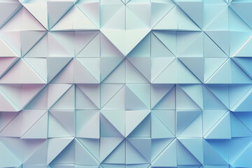 Wall Mural - White and vibrant blue gradient color background, geometric.