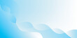 © Ridwan - Modern background abstract. wafe effect. bright blu and white soft gradation. memphis