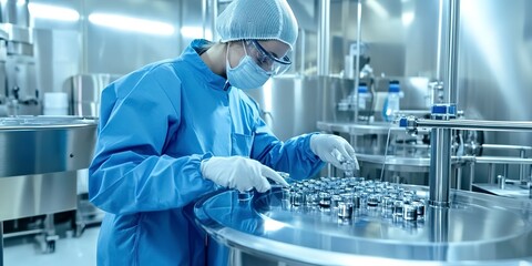 Poster - GMP Compliance in Biomanufacturing, Discuss the regulations and guidelines for good manufacturing practices (GMP) in biotechnology manufacturing, ensuring the safety, quality 