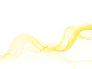 Wall Mural - colored vector wave. design element. template for presentation. advertising banner layout. eps 10